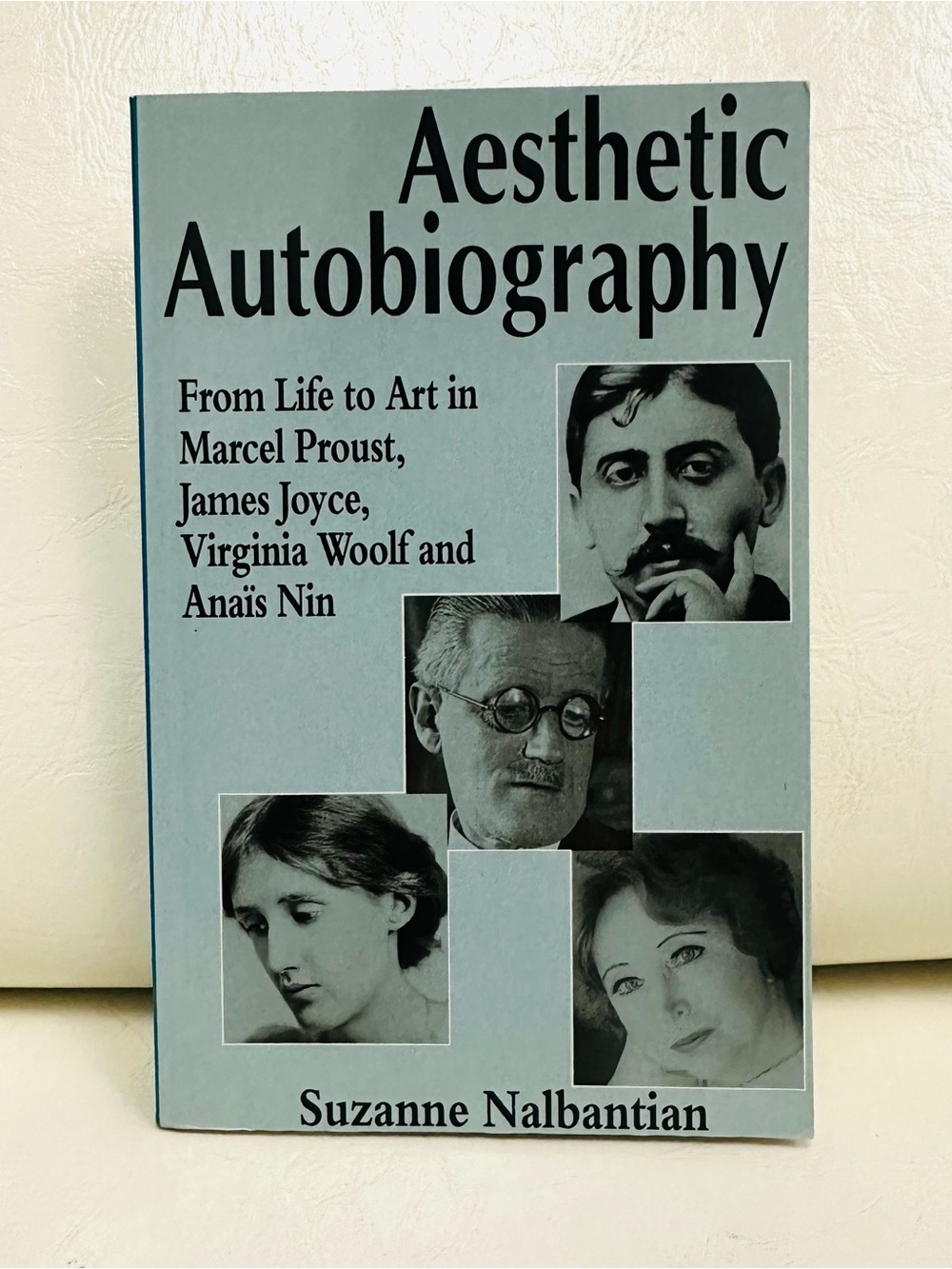 Aesthetic Autobiography by Suzanne Nalbantian — Blue Cover